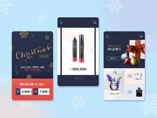 UI多页面包装展示手机APP交互界面样机长图概念PSD设计模板