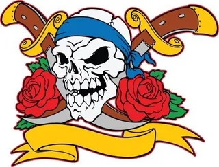 彩色纹身 PNG免抠