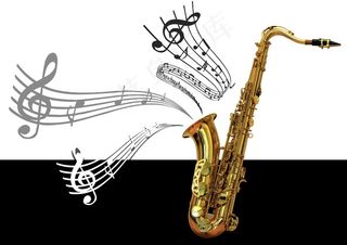唯美萨克斯图片