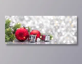 白色背景下的装饰苹果高清摄影