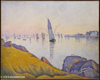 晚上的宁静，康卡诺 保罗 · 西尼亚克(法语，巴黎