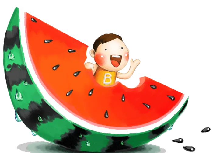 夏天吃西瓜
