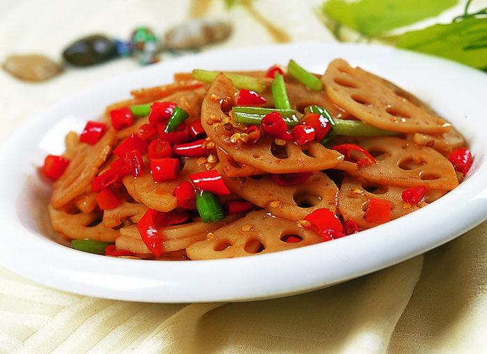 川菜湘菜高清菜谱 小炒脆莲