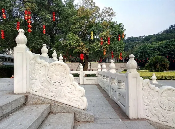 汉白玉石雕花纹