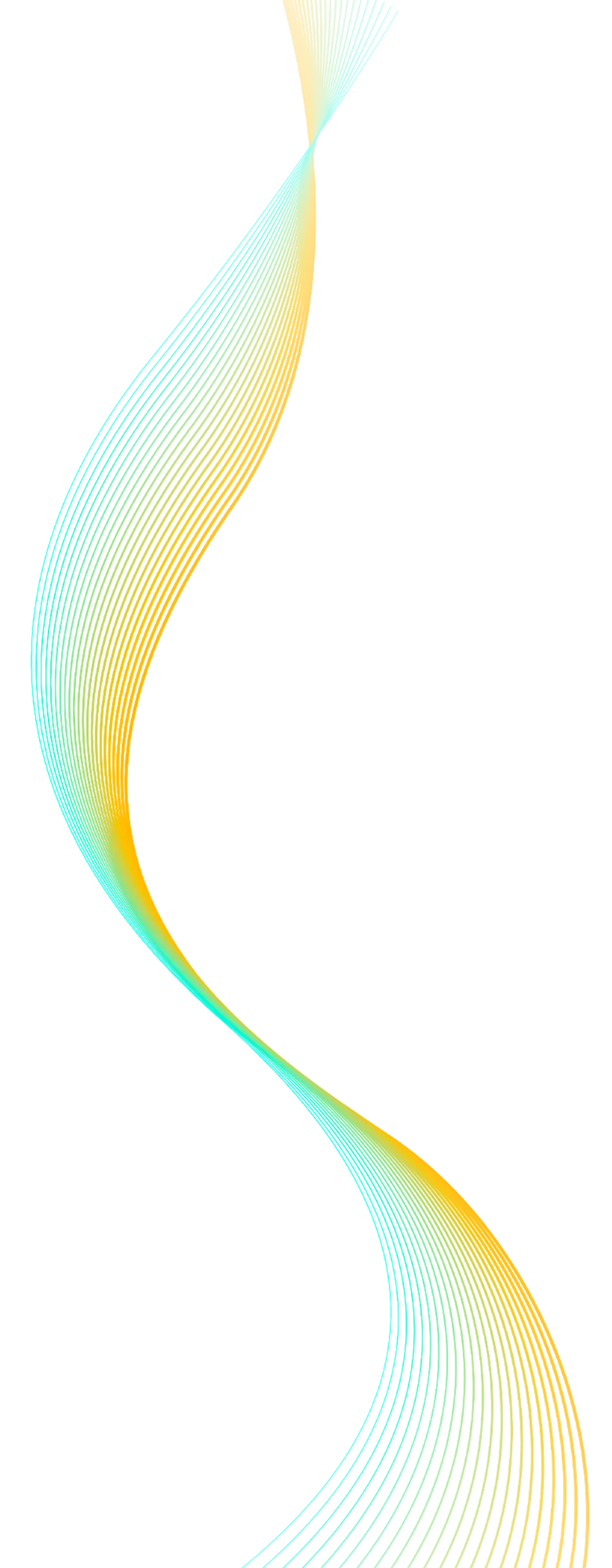 蓝橙色条纹渐变线条科技电商免抠png