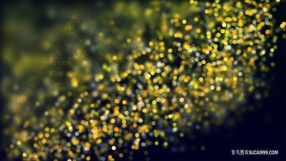金色黄色渐变粒子扩散炫光光斑背景 金色黄色渐变粒子扩散炫光光斑背景