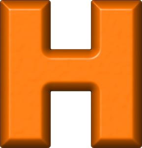 字母H PNG免抠(289x300)
