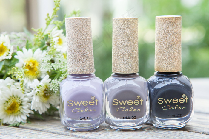 非主流指甲油图片