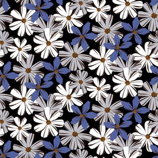 花卉唯美手绘花朵面料纹理手机壳布料面料印花服装矢量图案素材