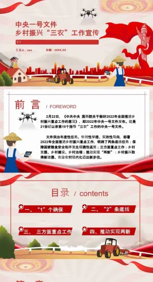 乡村振兴三农工作宣传预览图