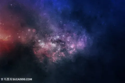朦胧云彩星空宇宙背景图片 朦胧云彩星空宇宙背景图片