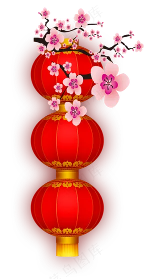 灯笼素材装饰点缀挂饰