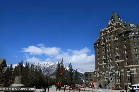 加拿大班夫国家公园风景高清图片