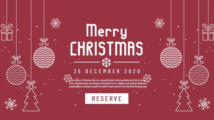 圣诞节圣诞树圣诞老人闪亮装饰电商促销折扣海报