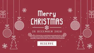 圣诞节圣诞树圣诞老人闪亮装饰电商促销折扣海报