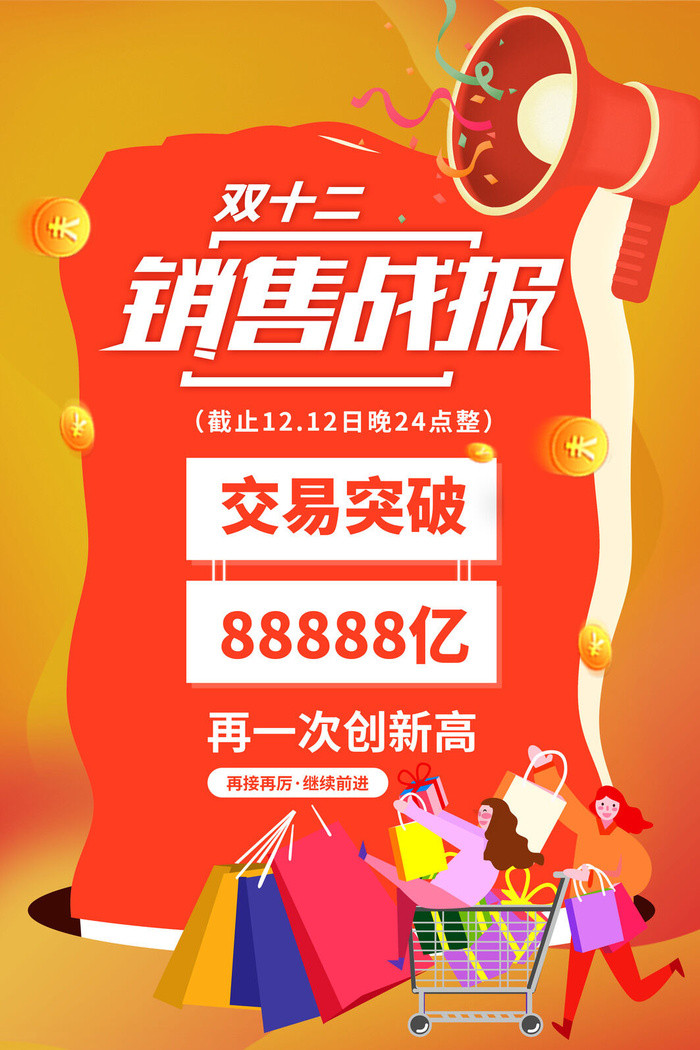 2022企业公司销售业绩年终大捷军令喜报PSD设计素材模板