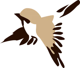 简约风手绘素描动画小鸟鸟儿免扣PNG图片素材 (81)