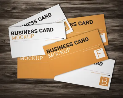 名片样机设计素材