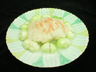 0102鸡丝火腿扒竹荪