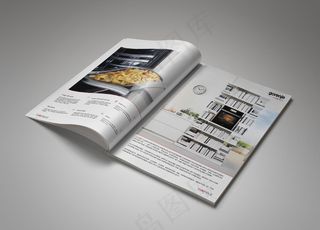 智能模板-杂志、画册