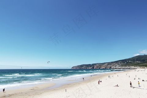 夏日度假海滩图片