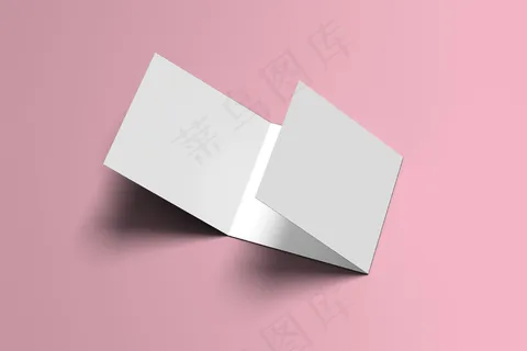 折页 样机  三折页 智能贴图 折页样机 三折页模板 三折页样机 