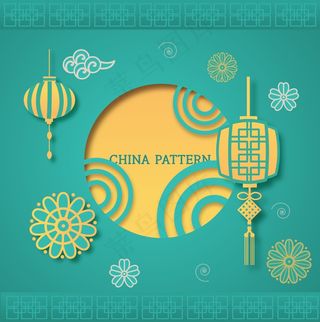 2022传统新年窗花底纹