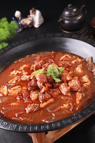 野山鸡炖粉皮98元一份 (2)