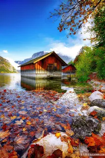 唯美山水庄园图片