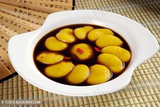 红糖软粑的美食图片