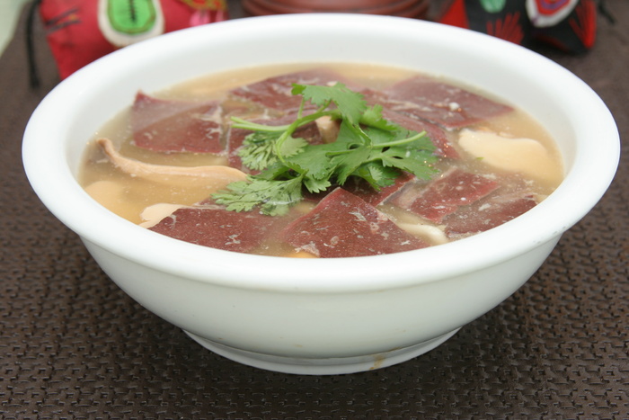 野山菌烩驴肺12元 (1)
