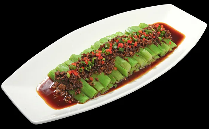 冬菜臊子蒸丝瓜 29