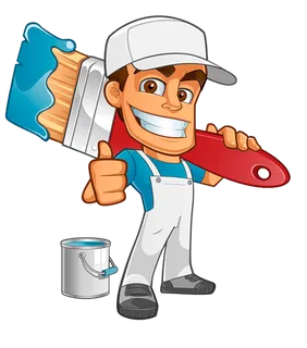 粉刷匠卡通