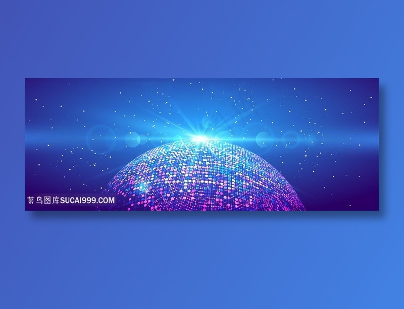 炫彩科技创意合成背景