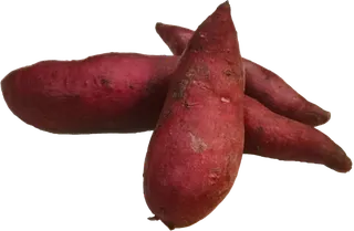 一堆烤红薯紫薯地瓜掰开花青素免抠实拍高清摄影元素素材