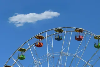 浪漫摩天轮摄影