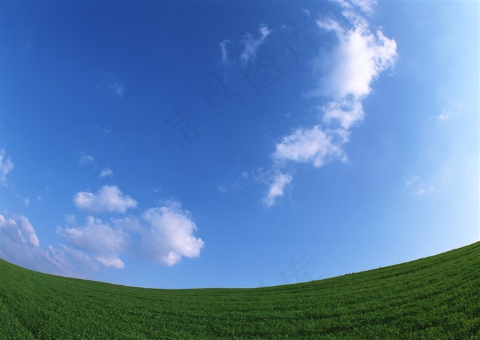 晴空万里干净美图素材