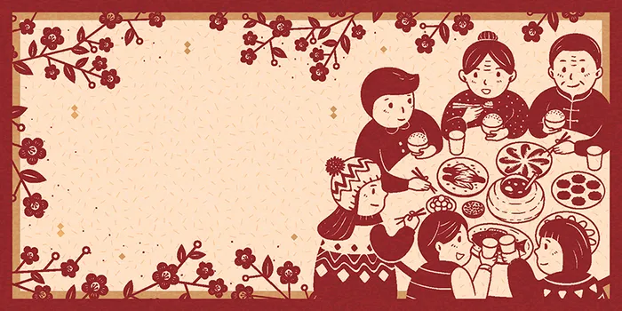 新年素材新年插画素材新年快乐贺新年eps,ai矢量模版下载