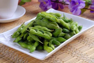 毛豆火锅配菜美食设计素材