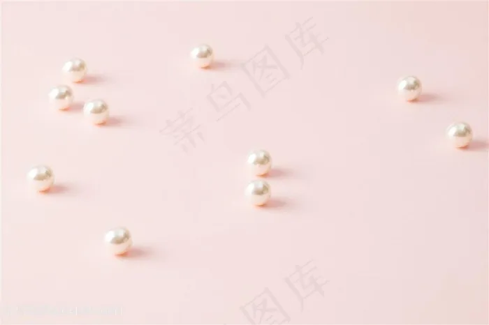 珍珠粉色留白背景