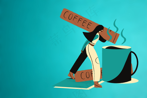 咖啡, 茶歇, 杯子, 热咖啡