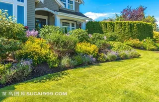 小洋楼花园外景