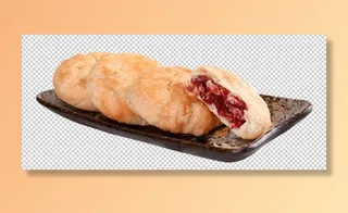 红豆饼免扣素材