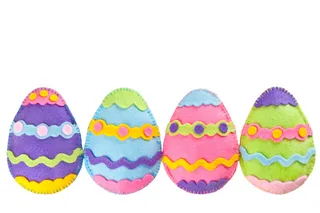 复活节彩蛋毛毡制品