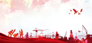 国庆节高清背景图片素材建军建党PSD分层设计底图展板banner模版