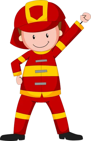 消防员红色