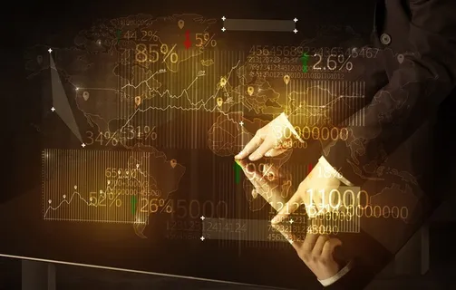 创意金融交易高清图片