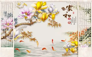 兰花 九鱼家和装饰画