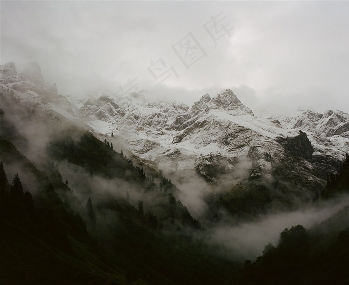 壮观的云海摄影图