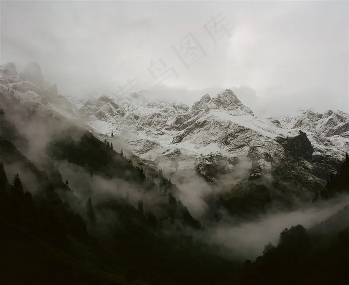 壮观的云海摄影图